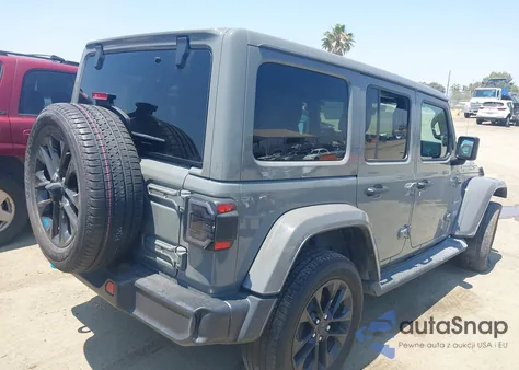 2023 Jeep Wrangler 4Xe Sahara 4X4 from USA, damaged, VIN 1C4JJXP63PW524366